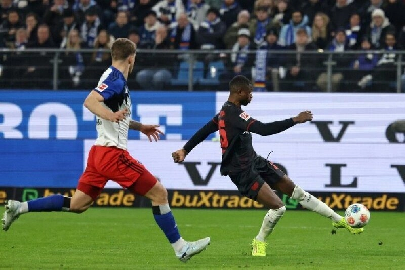 Kone ghi bàn duy nhất trận Hamburger SV vs Leverkusen